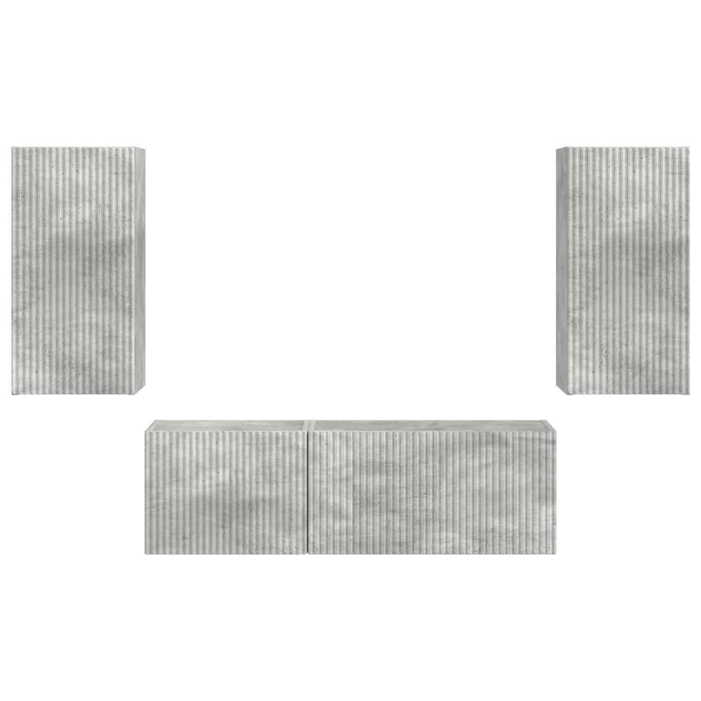 vidaXL Σκυρόδεμα Γκρι 60 x 31 x 29,5 εκ