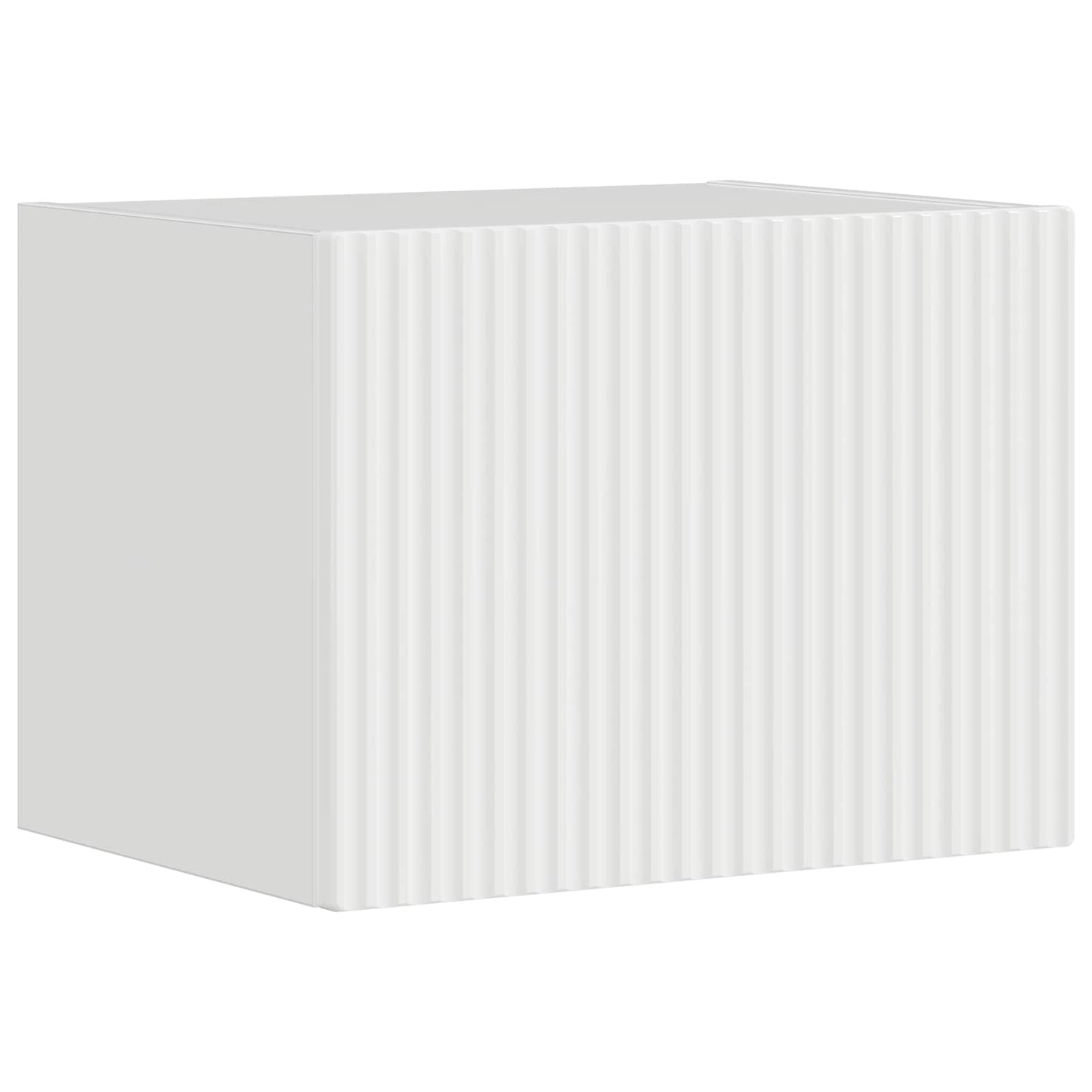 vidaXL Υψηλής γυαλάδας λευκό 60 x 31 x 29,5 εκ