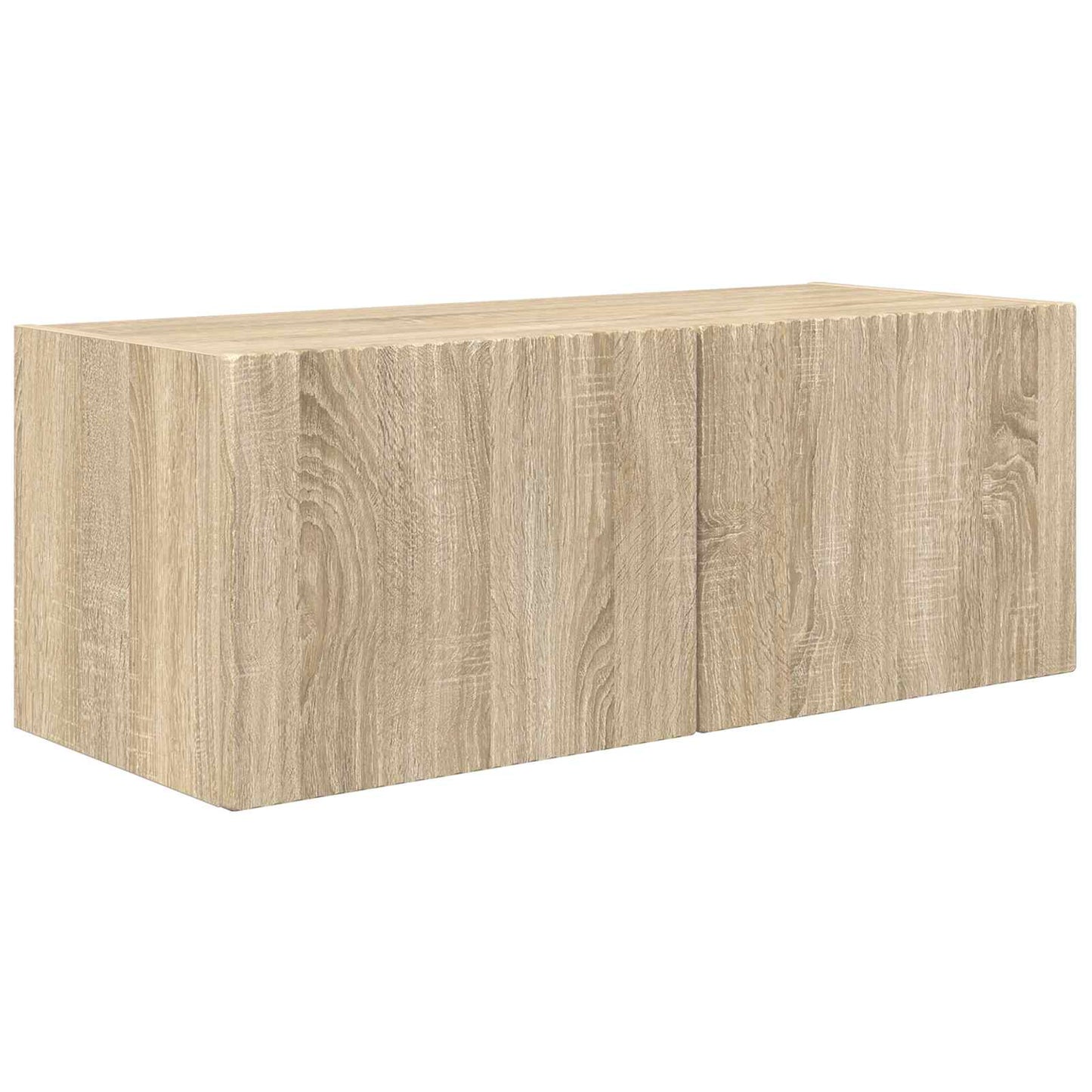 vidaXL Σετ τοίχου για τηλεόραση 4 pcs Δρύς Sonoma Επεξεργασμένο ξύλο