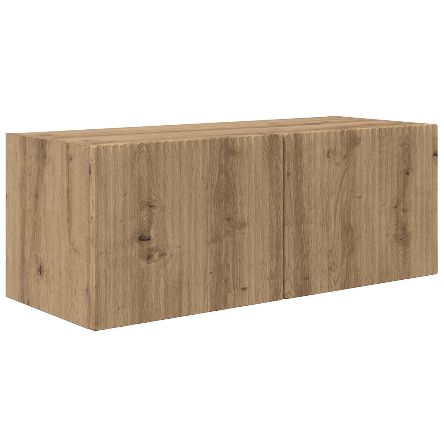 vidaXL Σετ τοίχου για τηλεόραση 4 pcs Artisan Oak Επεξεργασμένο ξύλο