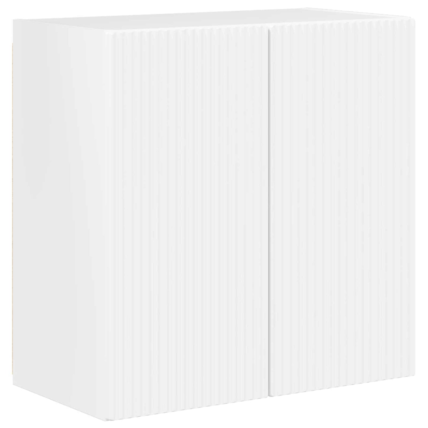 vidaXL Επιτοίχιο 6 pcs Υψηλής γυαλάδας λευκό