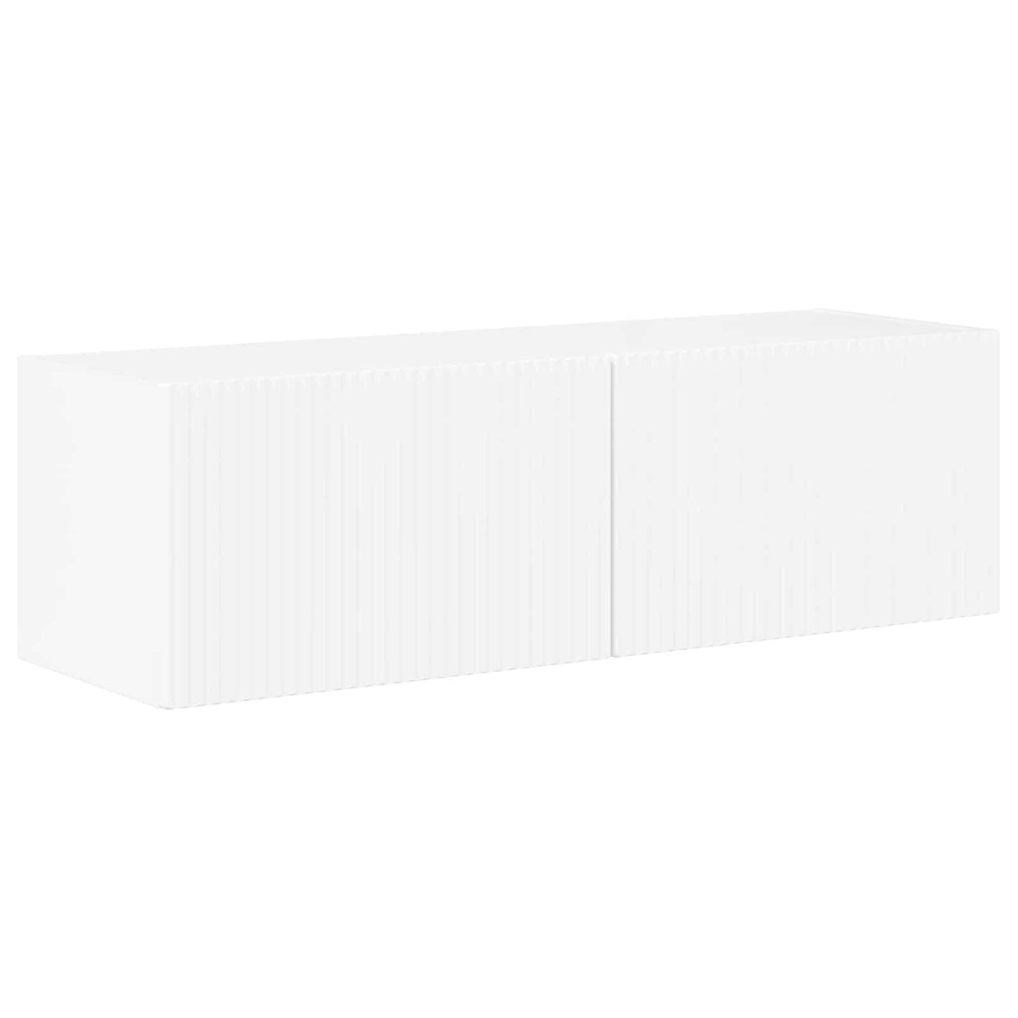 vidaXL Επιτοίχιο 6 pcs Υψηλής γυαλάδας λευκό