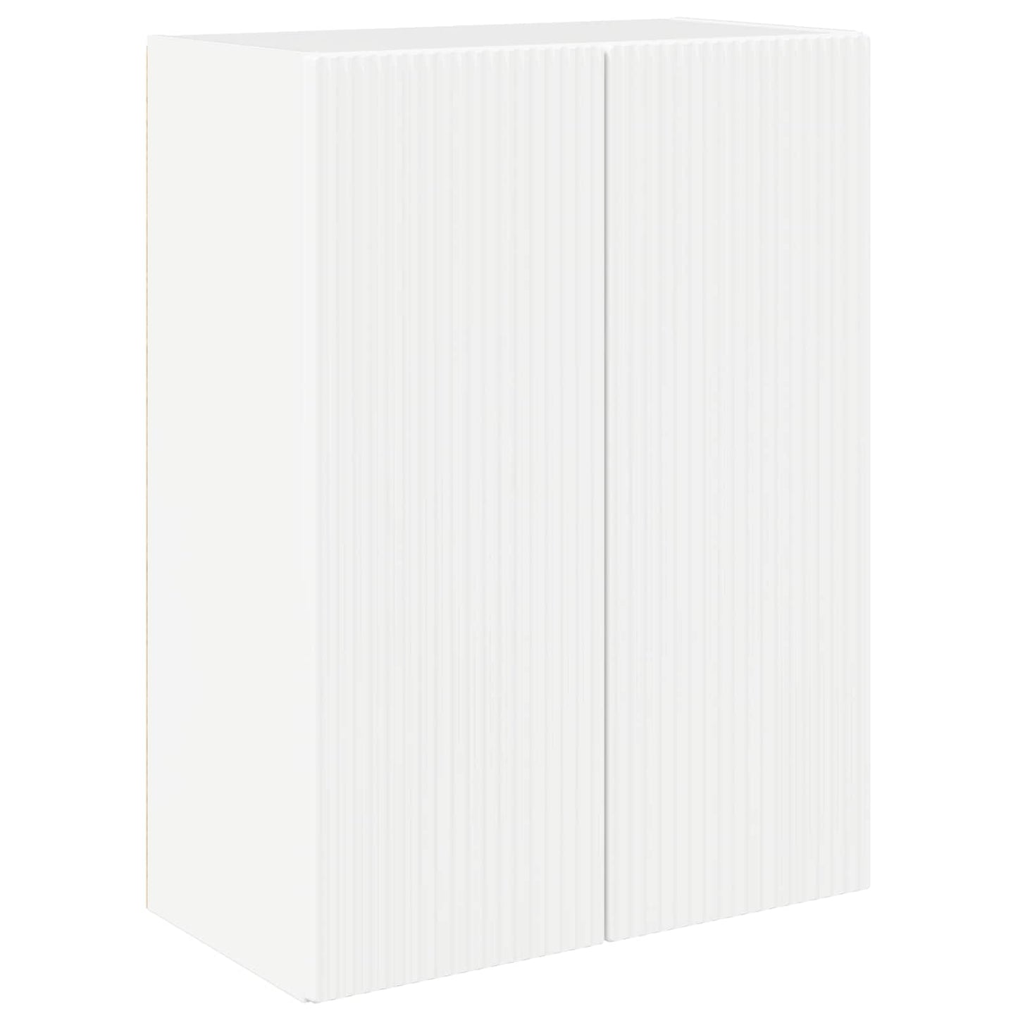 vidaXL Επιτοίχιο 6 pcs Υψηλής γυαλάδας λευκό