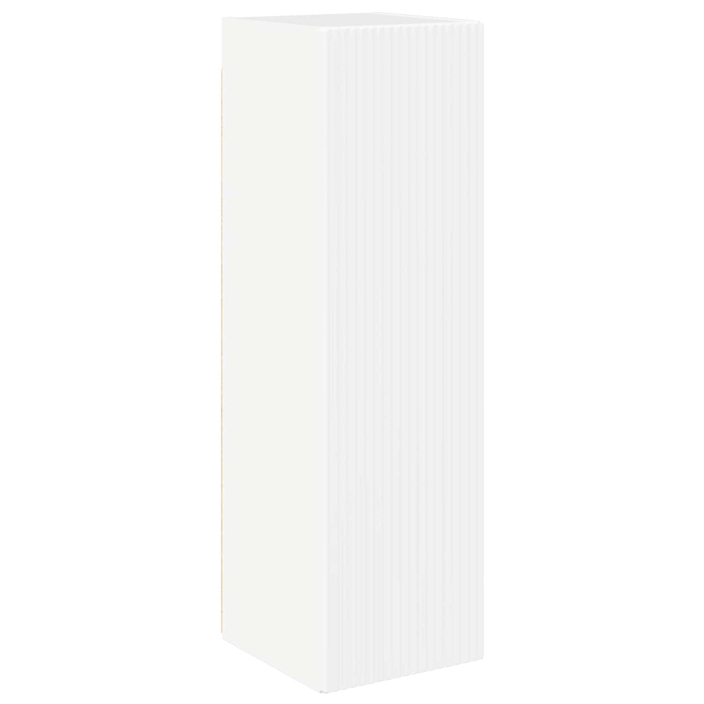 vidaXL Επιτοίχιο 6 pcs Υψηλής γυαλάδας λευκό