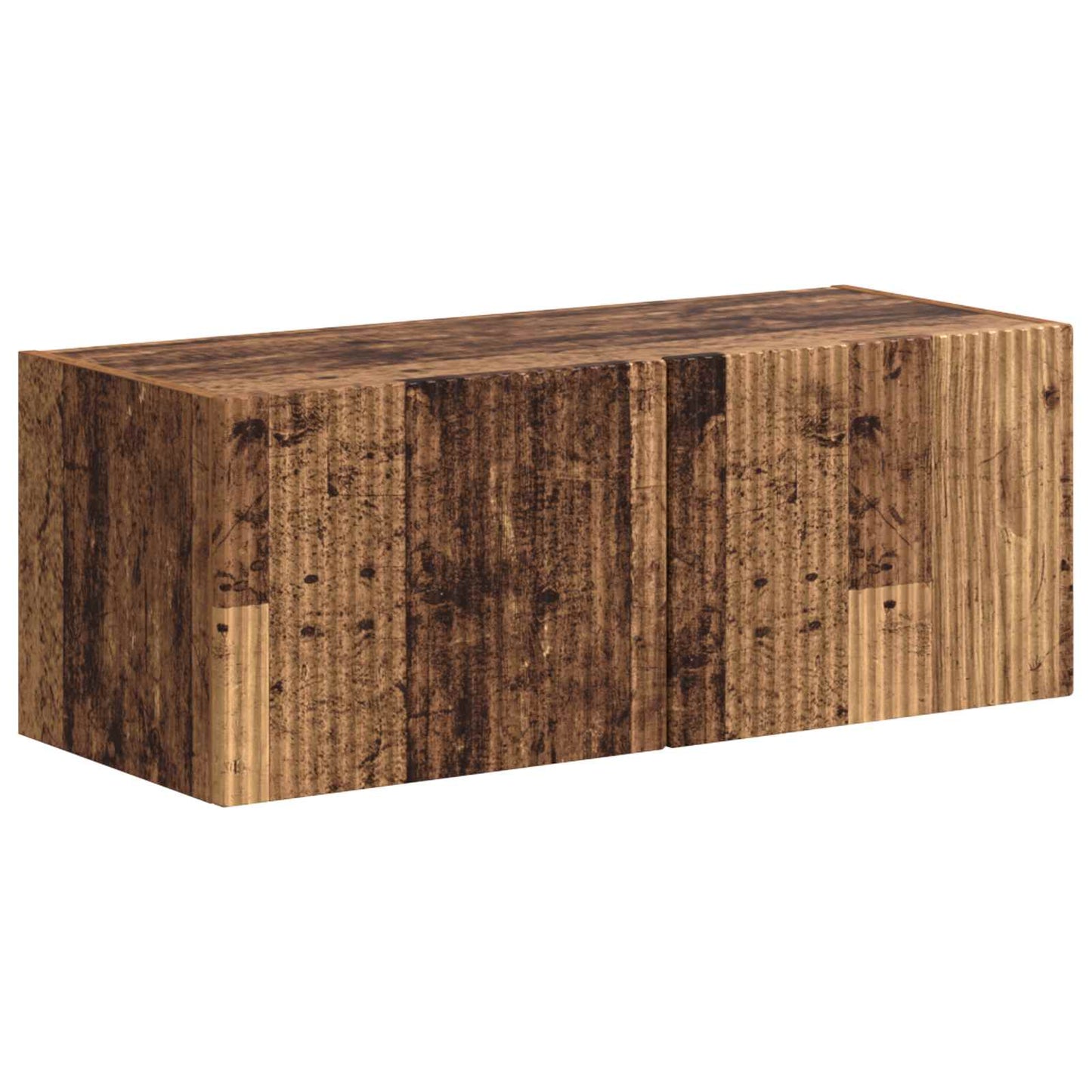 vidaXL Σετ επίπλου τηλεόρασης 3 pcs Παλιό ξύλο Επεξεργασμένο ξύλο