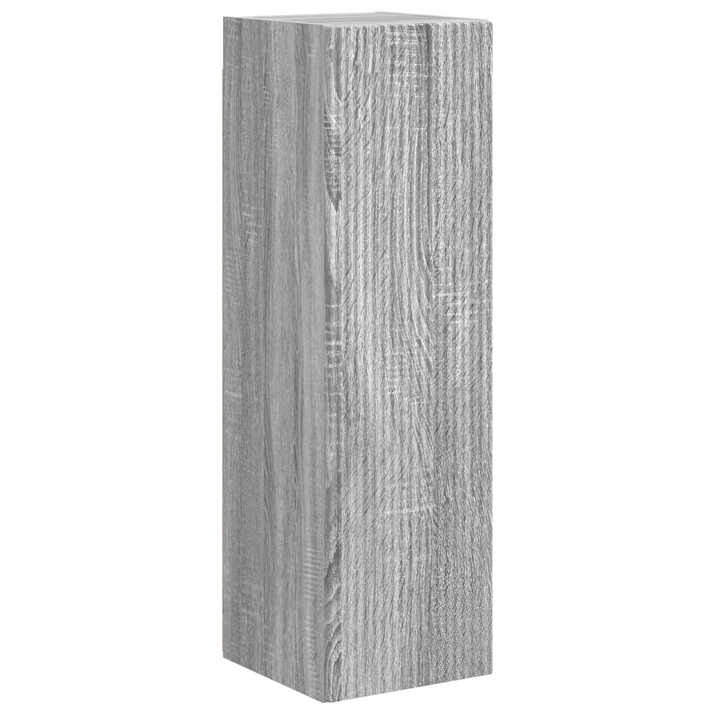 vidaXL Σετ επίπλου τηλεόρασης 4 pcs Γκρίζο Σονομα Επεξεργασμένο ξύλο