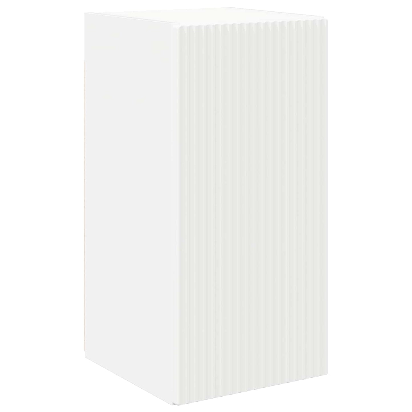 vidaXL Σετ επίπλου τηλεόρασης Επιτοίχιο 6 pcs Λευκό Επεξεργασμένο ξύλο