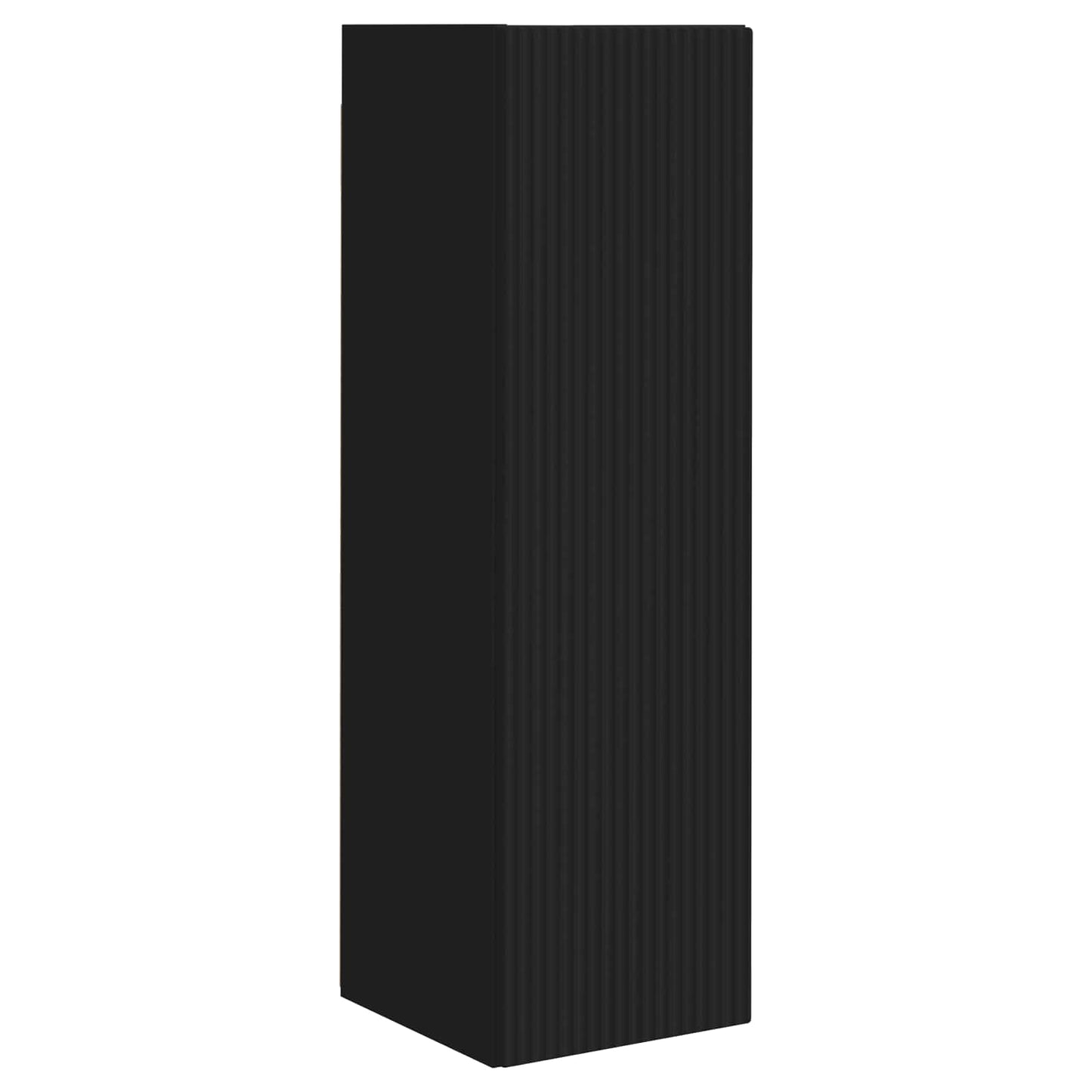 vidaXL Ντουλάπι TV 3 pcs Μαύρο