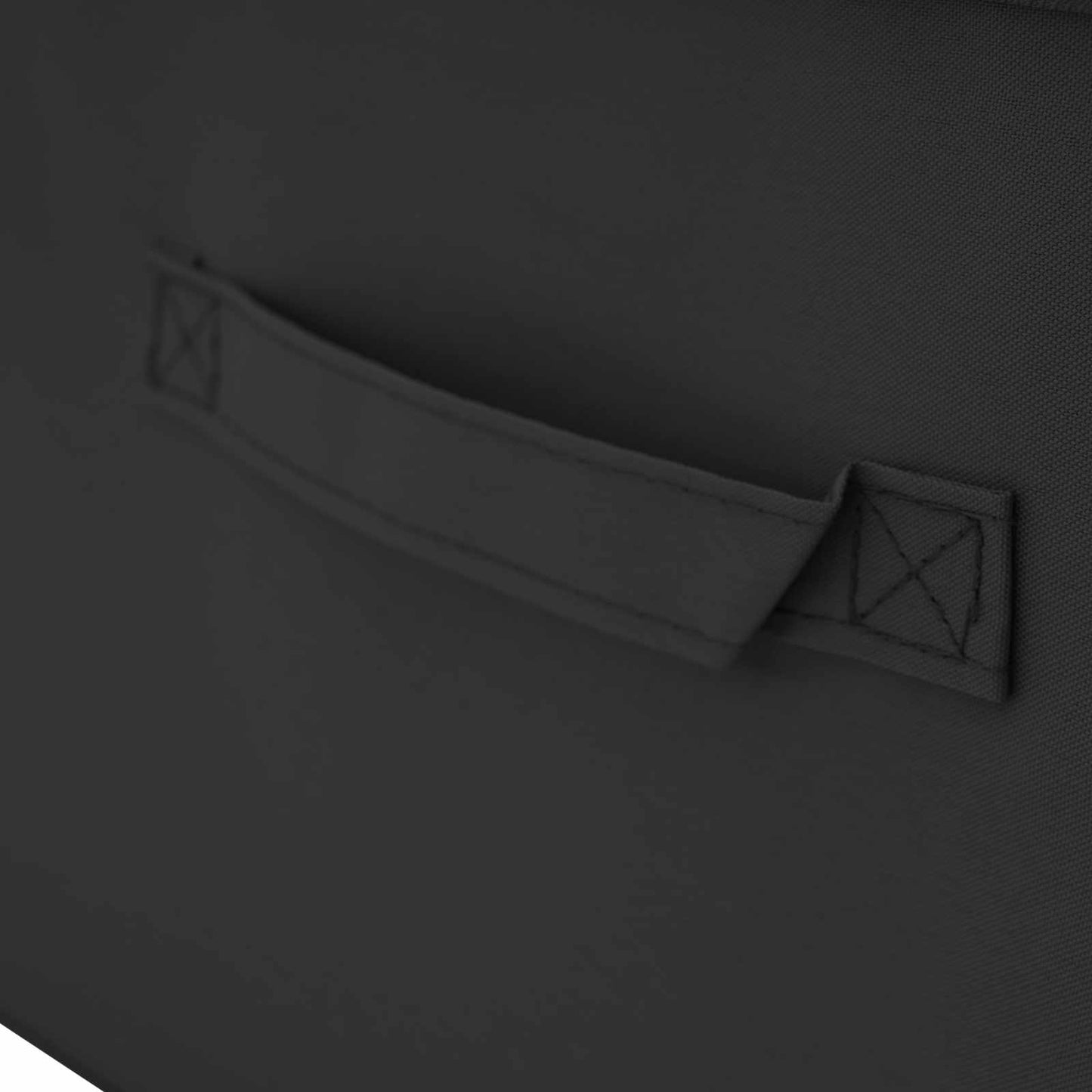 vidaXL Κουτί αποθήκευσης 24 pcs Ανθρακί 50 x 30 x 25 cm Ύφασμα