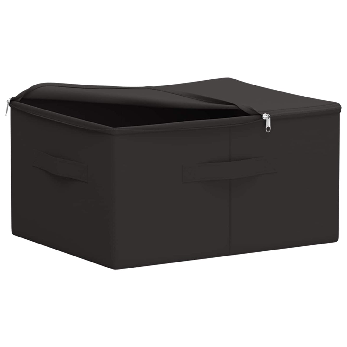 vidaXL Κουτί αποθήκευσης 24 pcs Ανθρακί 50 x 30 x 25 cm Ύφασμα