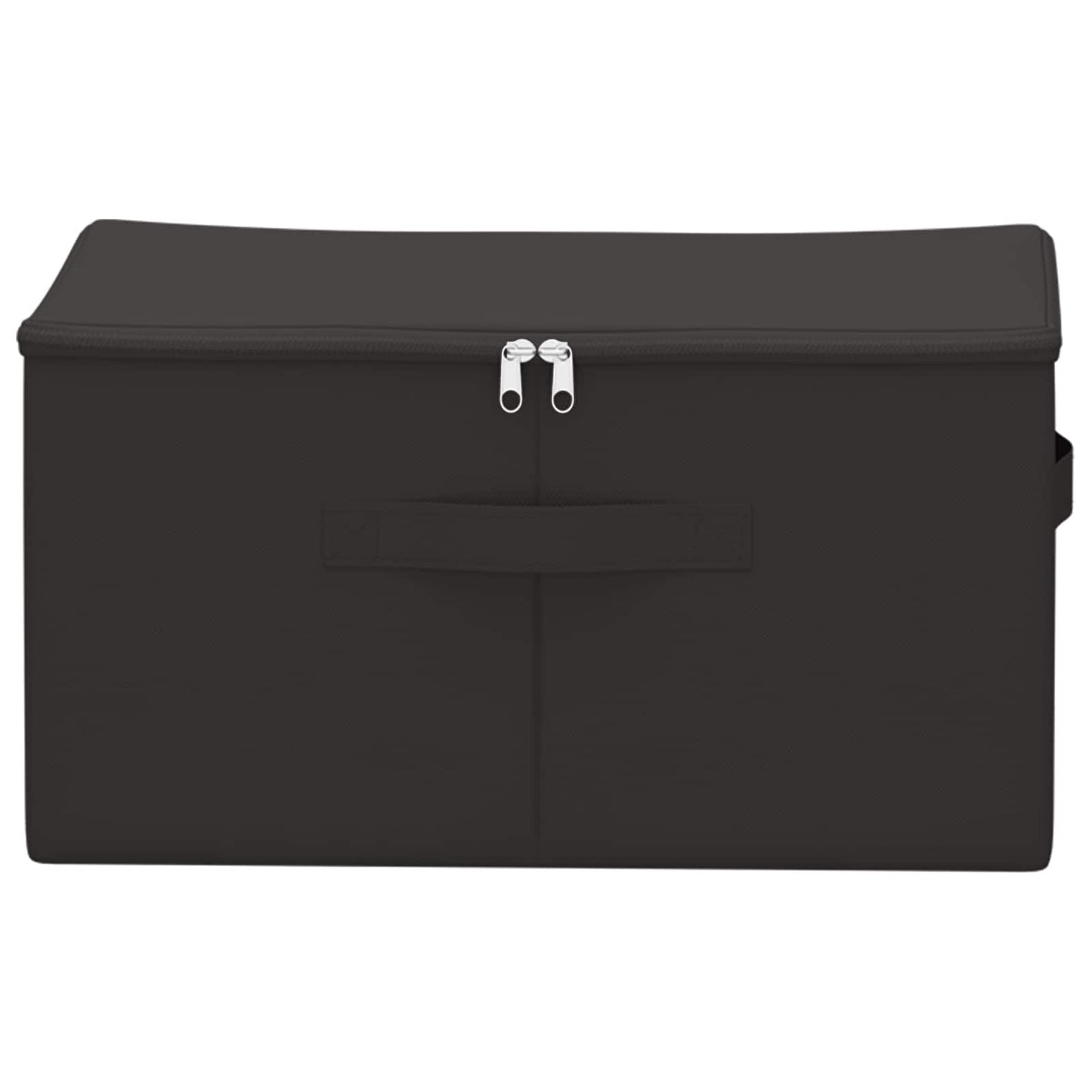 vidaXL Κουτί αποθήκευσης 24 pcs Ανθρακί 50 x 30 x 25 cm Ύφασμα