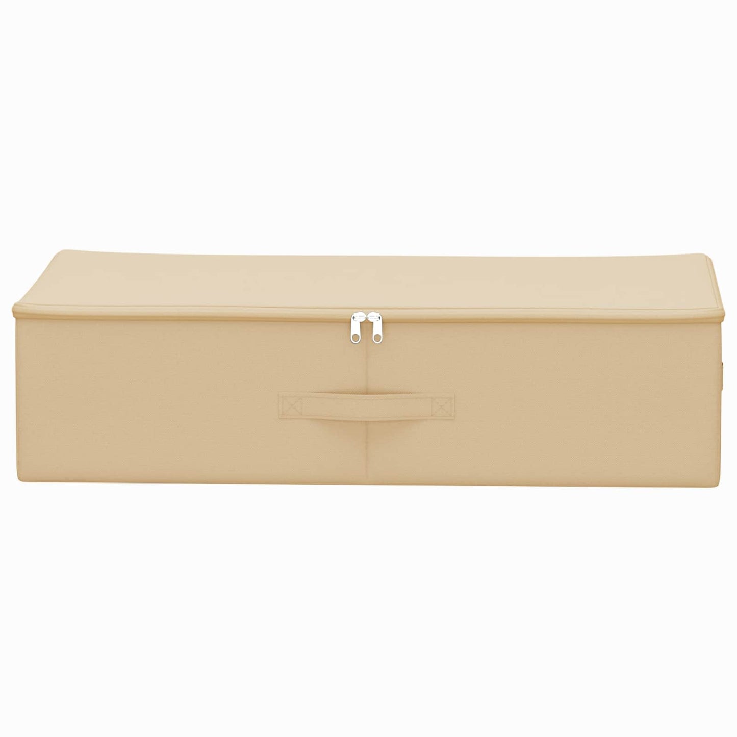 vidaXL Κουτί αποθήκευσης 24 pcs Κρεμ 70 x 40 x 18 εκ. Ύφασμα