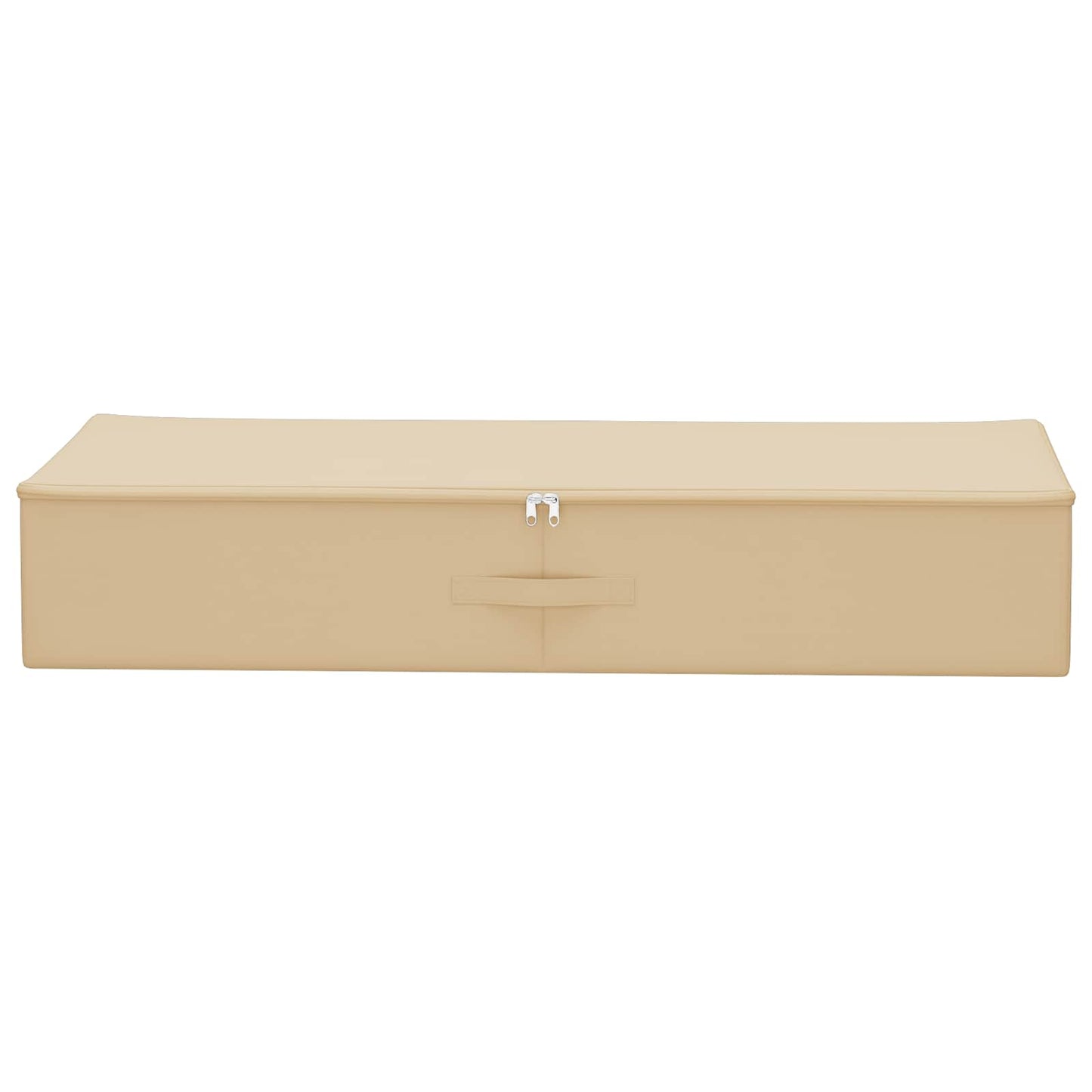 vidaXL Κουτί αποθήκευσης 6 pcs Κρεμ 100 x 50 x 18 εκ. Ύφασμα