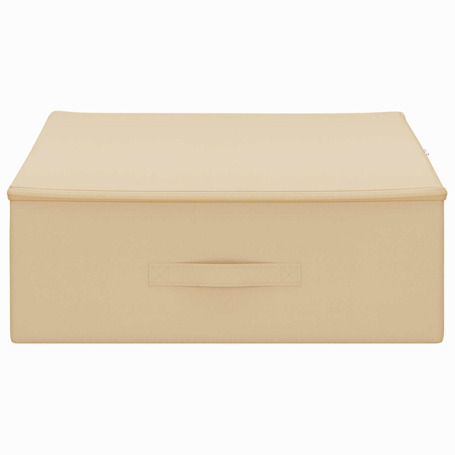 vidaXL Κουτί αποθήκευσης 6 pcs Κρεμ 100 x 50 x 18 εκ. Ύφασμα