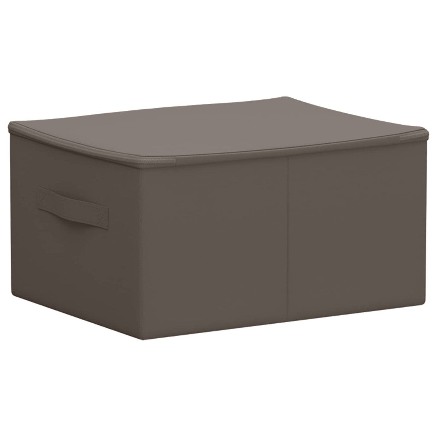 vidaXL Κουτί αποθήκευσης 24 pcs Γκρι 43 x 34 x 23 εκ. Ύφασμα