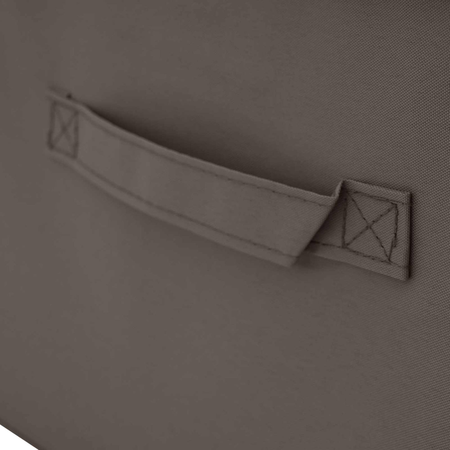 vidaXL Κουτί αποθήκευσης Γκρι 55 x 35 x 32 εκ. Ύφασμα
