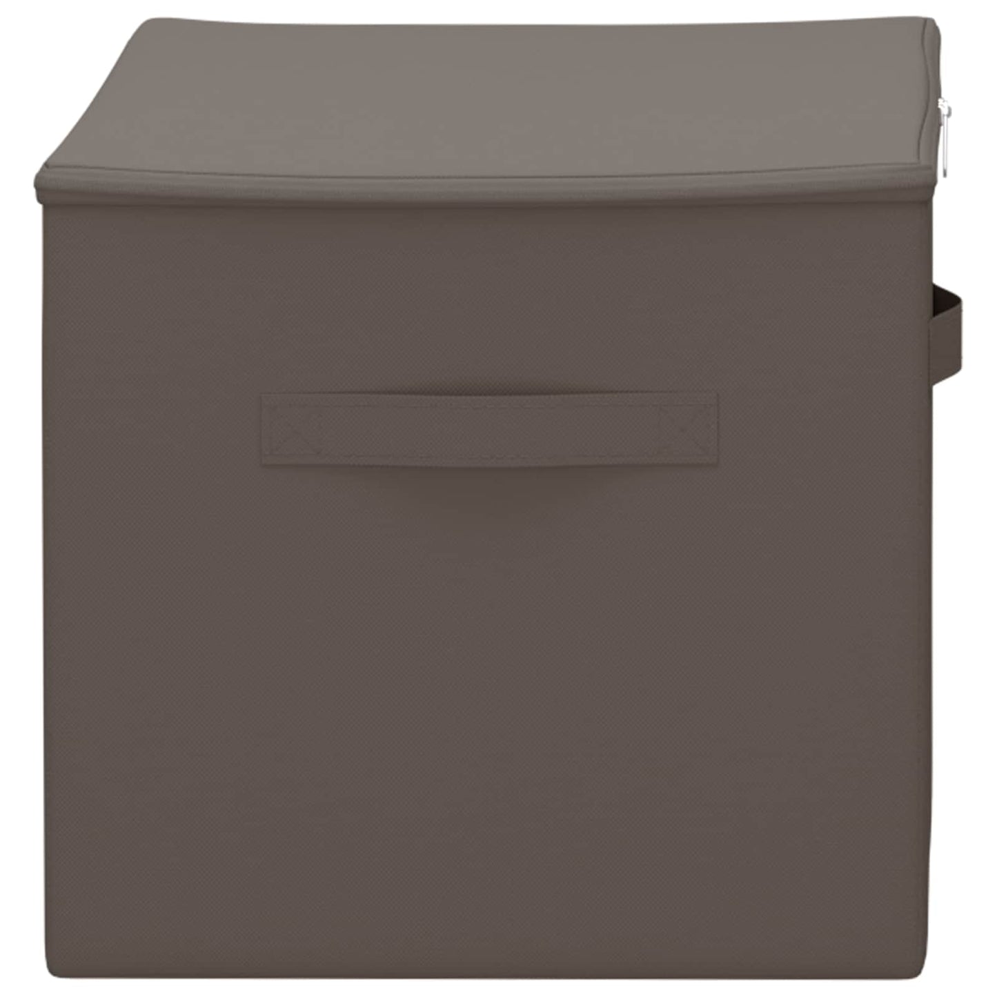 vidaXL Κουτί αποθήκευσης Γκρι 60 x 43 x 35 εκ. Ύφασμα
