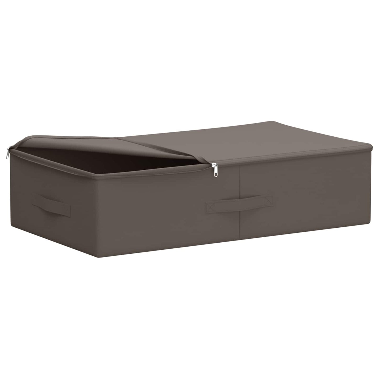 vidaXL Κουτί αποθήκευσης 24 pcs Γκρι 70 x 40 x 18 εκ. Ύφασμα