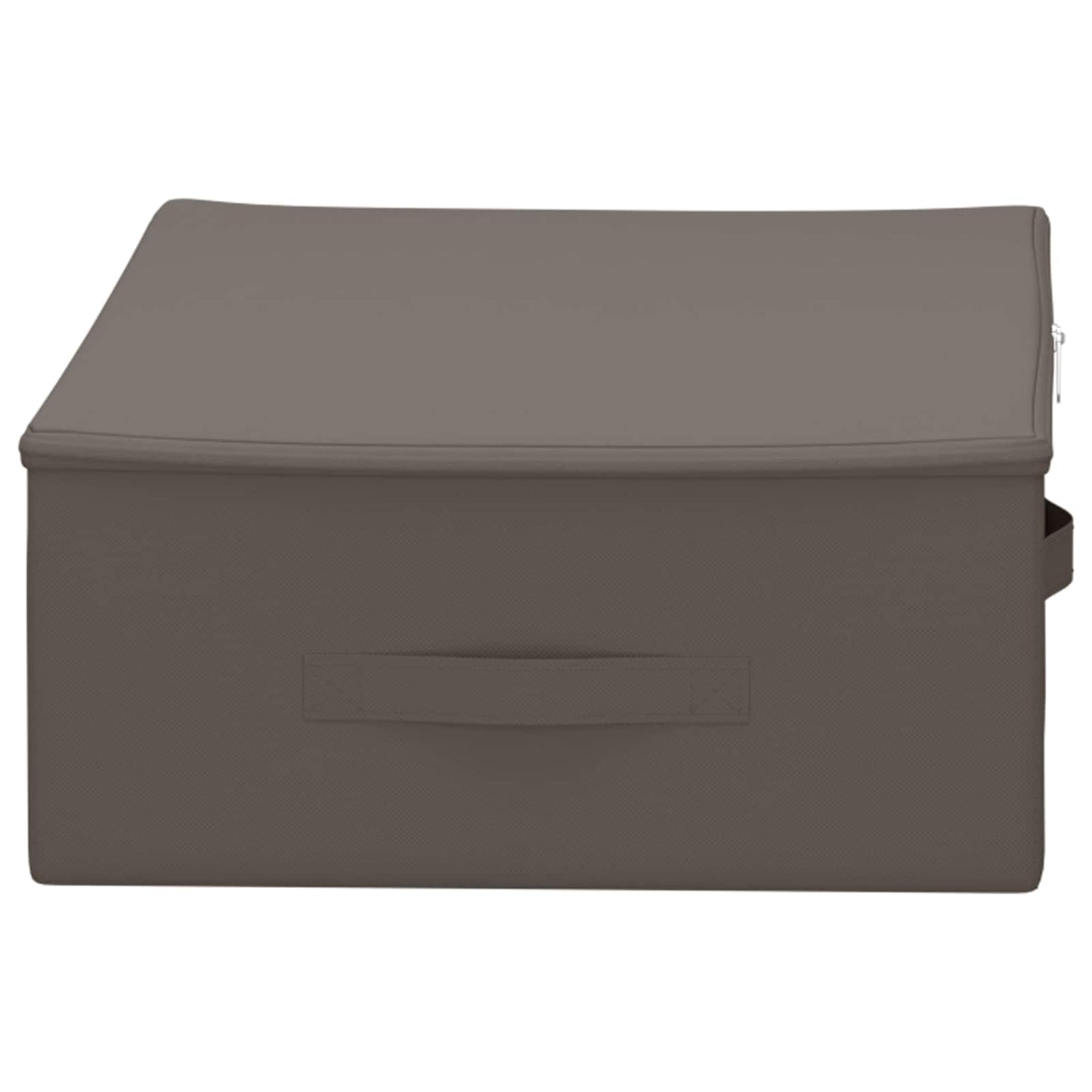 vidaXL Κουτί αποθήκευσης 24 pcs Γκρι 70 x 40 x 18 εκ. Ύφασμα