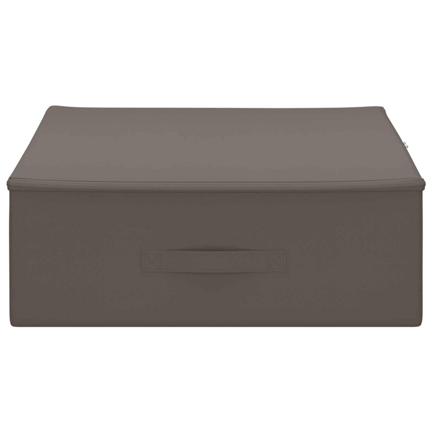 vidaXL Κουτί αποθήκευσης Γκρι 100 x 50 x 18 εκ. Ύφασμα