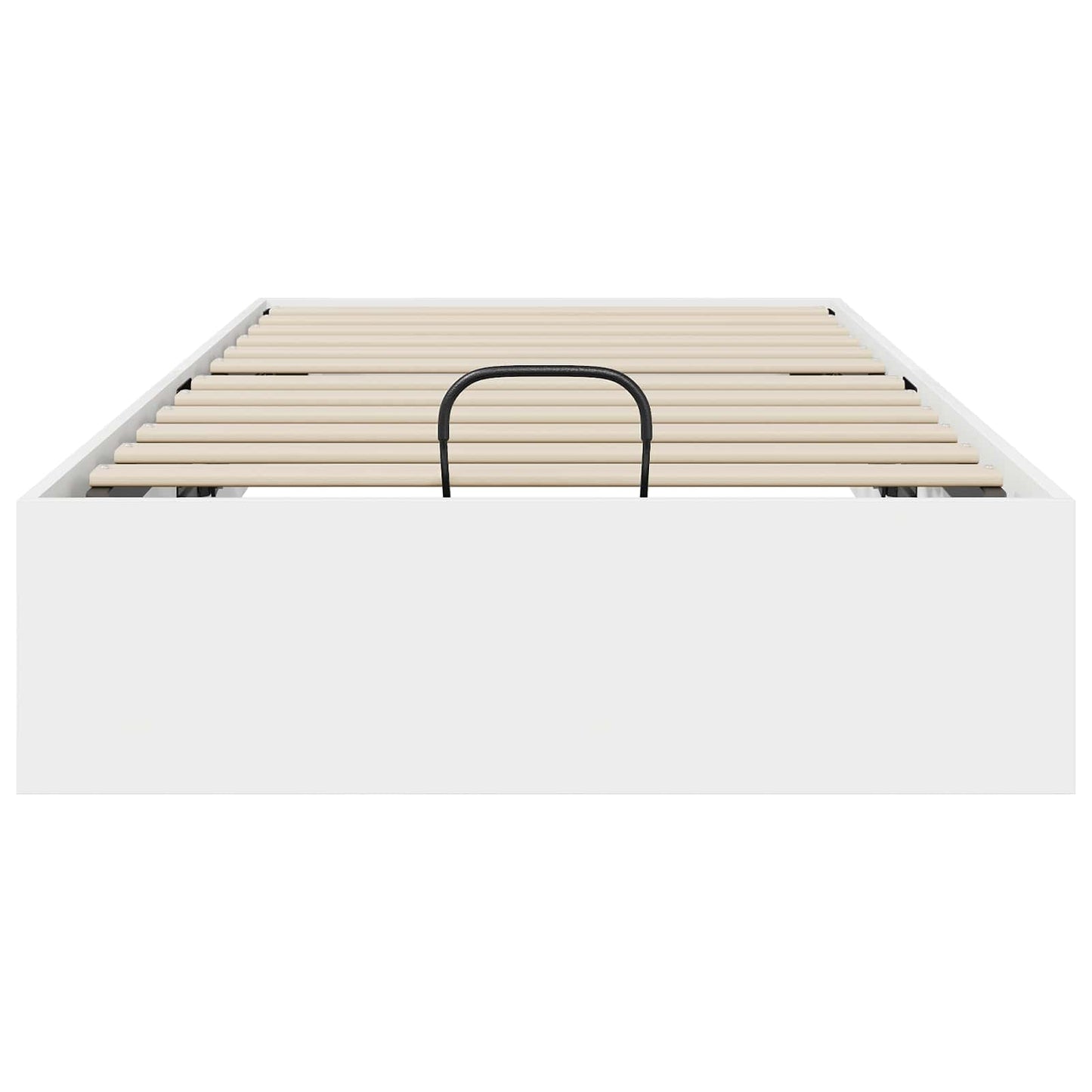 vidaXL Κρεβάτι Οθωμανικού Τύπου Λευκό 193 x 120 x 25 εκ Μοριοσανίδα
