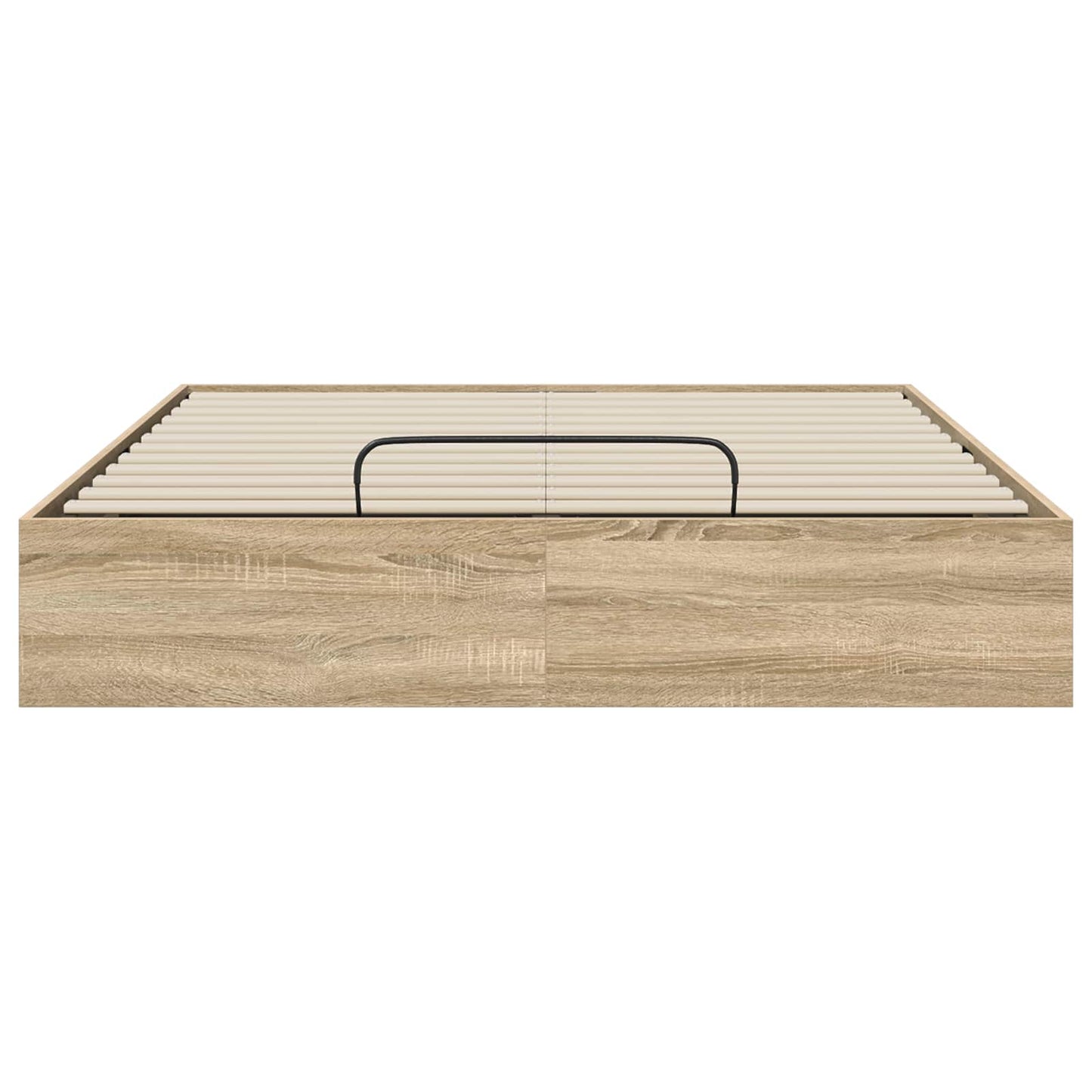 vidaXL Κρεβάτι Οθωμανικού Τύπου Δρύς Sonoma 193 x 120 x 25 εκ