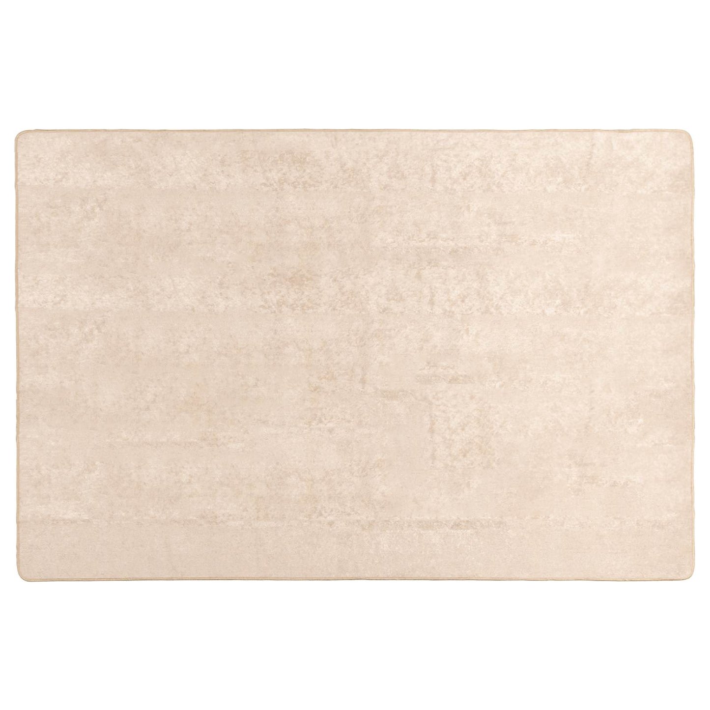 vidaXL Χαλί Τύπωμα Κρεμ 170 x 120 εκ. Πολυέστερ και PVC