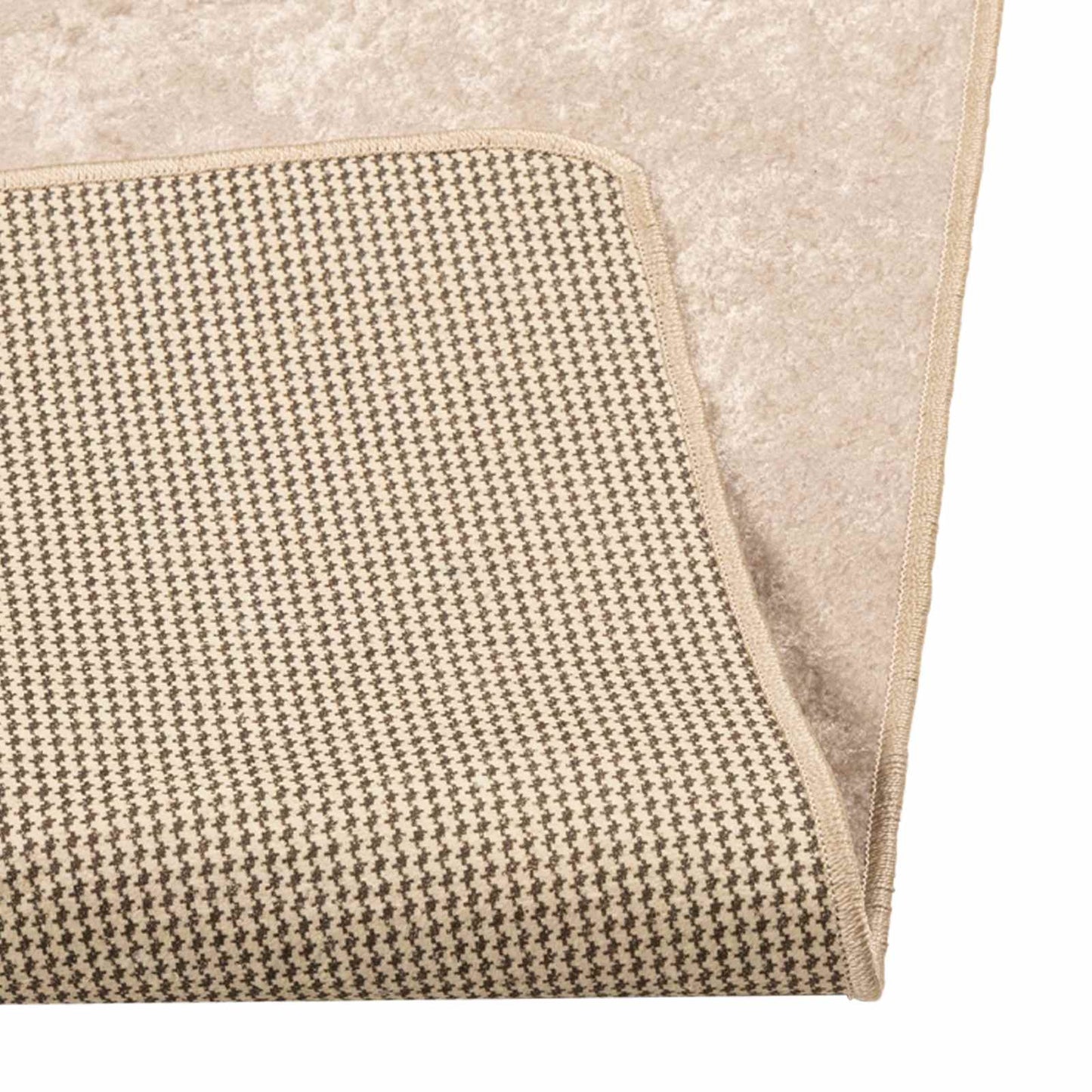 vidaXL Χαλί Τύπωμα Κρεμ 300 x 190 εκ. Πολυέστερ και PVC