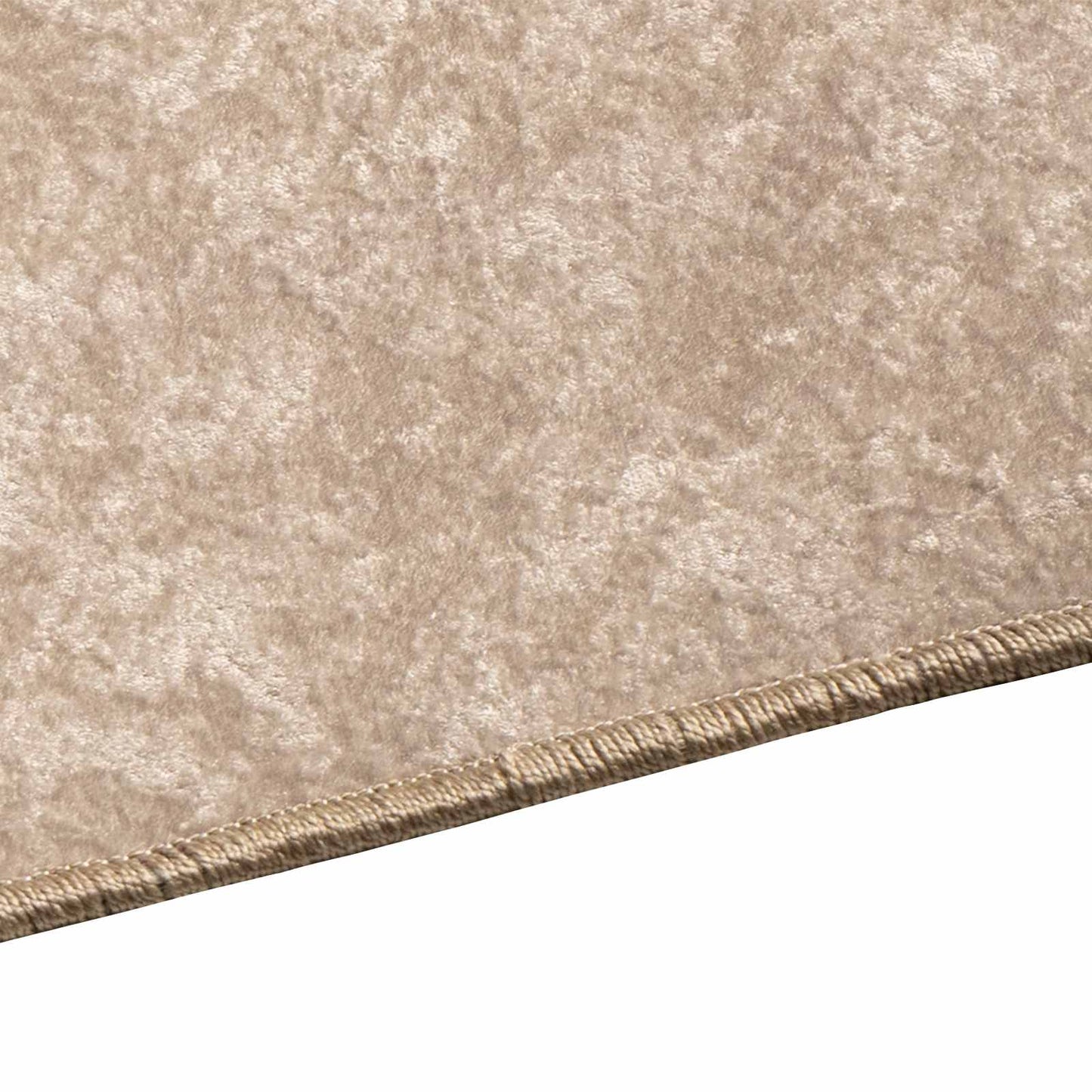 vidaXL Χαλί Runner MARSA Μπεζ 80 x 200 cm Πολυέστερ και PVC