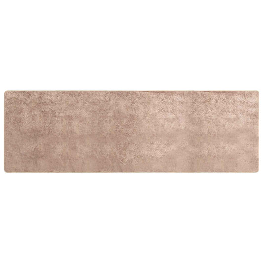 vidaXL Χαλί Runner MARSA Άμμος 100 x 300 cm Πολυέστερ και PVC