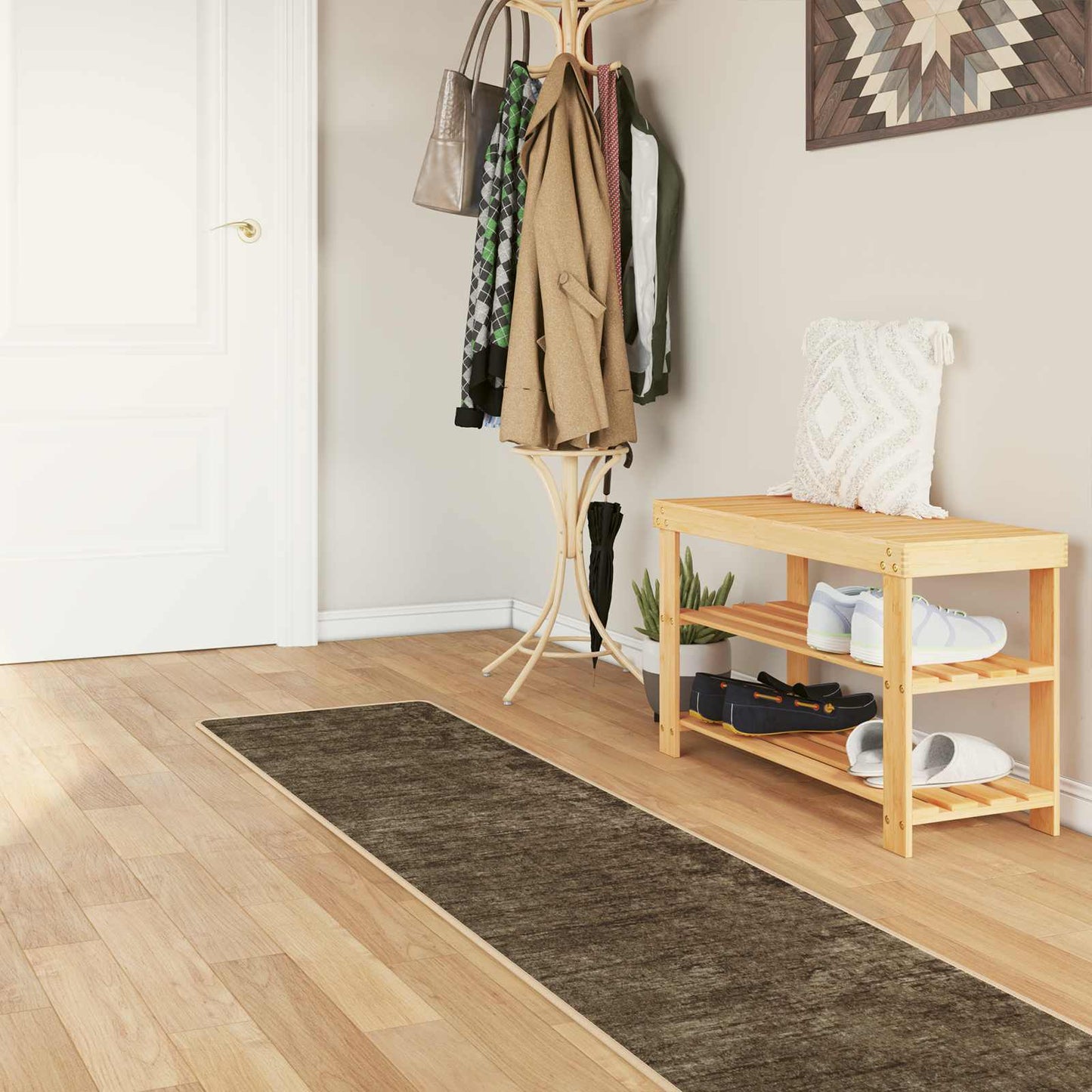 vidaXL Χαλί Runner MARSA Δασώδες Πράσινο 50 x 350 εκ.