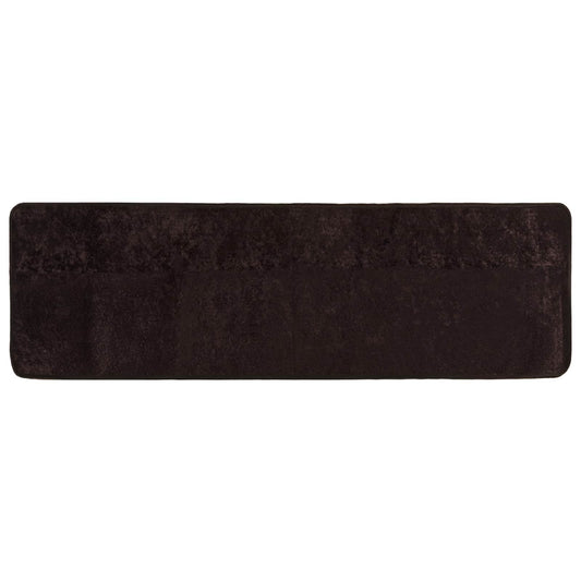 vidaXL Χαλί Runner MARSA Ανθρακί 100 x 300 cm Πολυέστερ και PVC