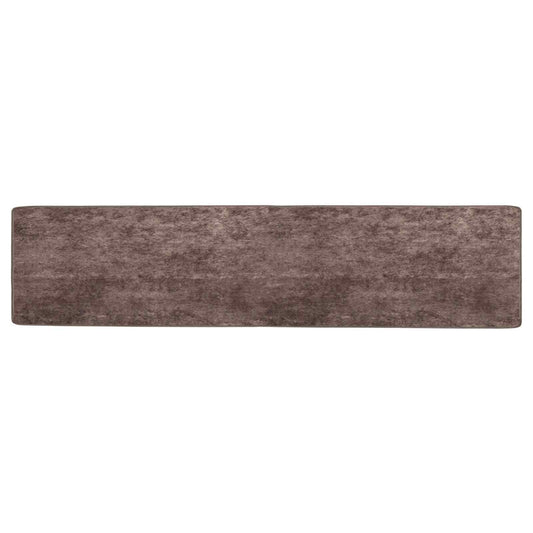 vidaXL Χαλί Runner MARSA Γκρι 50 x 350 εκ. Πολυέστερ και PVC