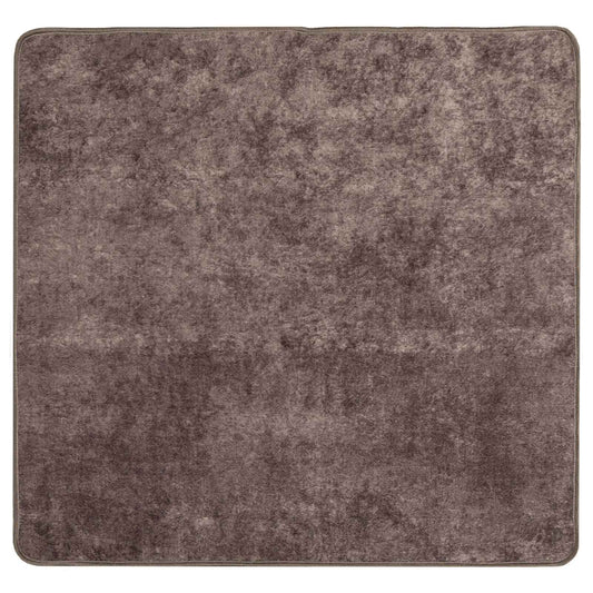 vidaXL Χαλί Runner MARSA Γκρι 100 x 100 cm Πολυέστερ και PVC