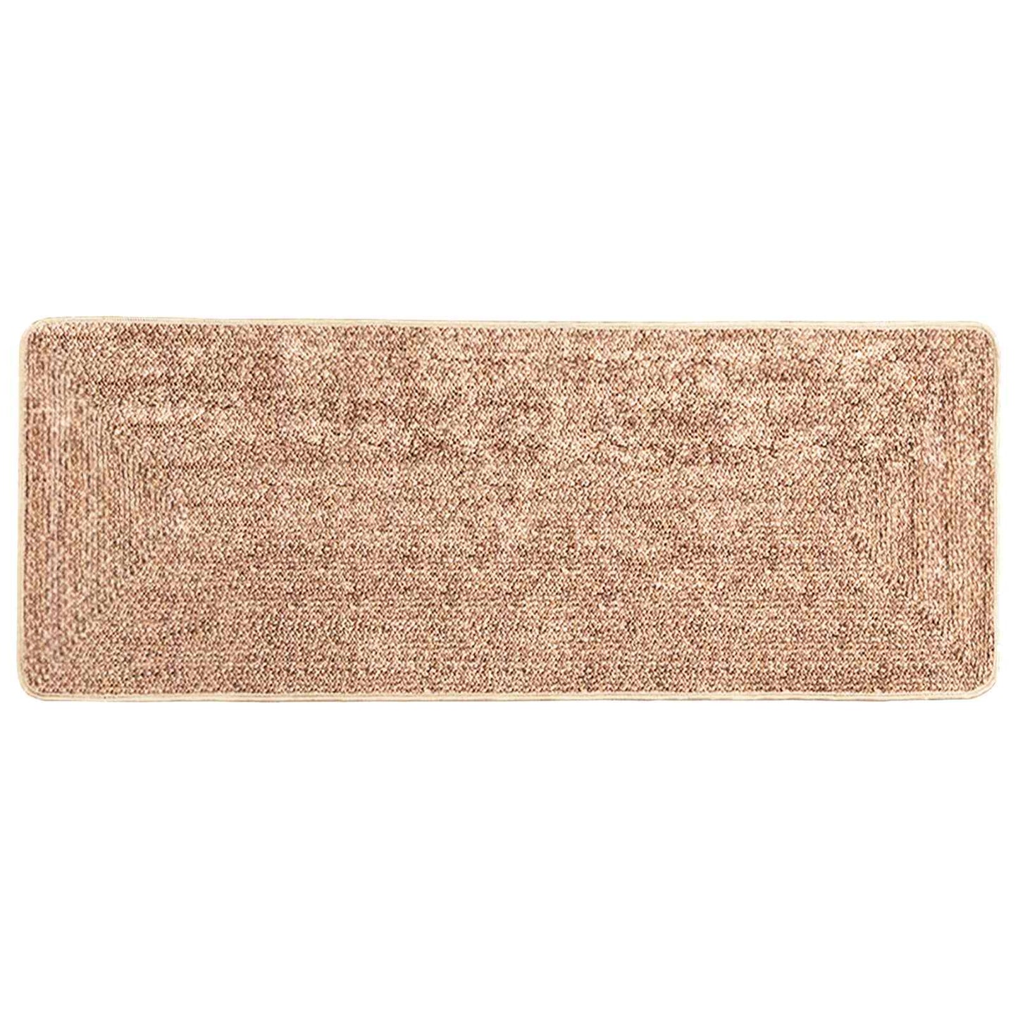 vidaXL Χαλί Runner MARSA Κίτρινο 80 x 200 cm Πολυέστερ και PVC