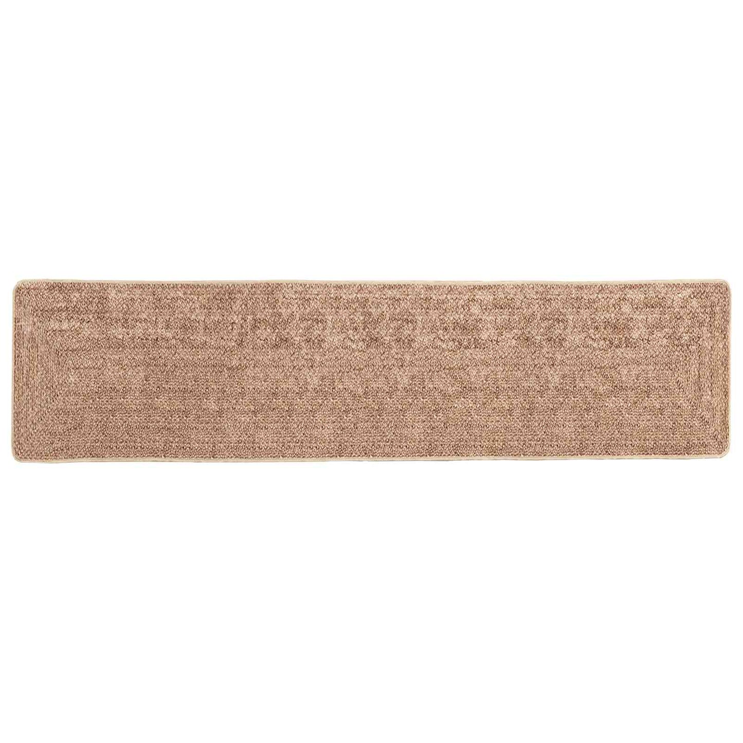 vidaXL Χαλί Runner MARSA Κίτρινο 80 x 300 cm Πολυέστερ και PVC