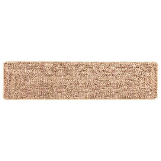 vidaXL Χαλί Runner MARSA Κίτρινο 80 x 450 εκ. Πολυέστερ και PVC