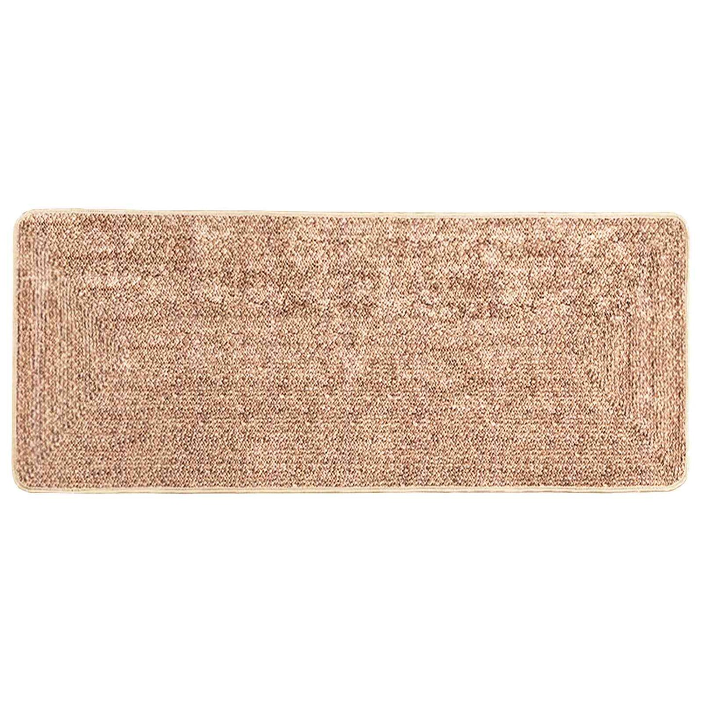 vidaXL Χαλί Runner MARSA Κίτρινο 100 x 200 cm Πολυέστερ και PVC