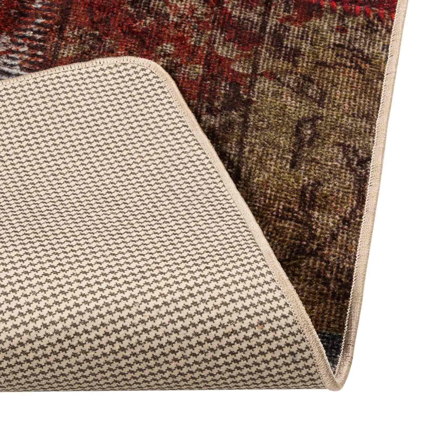vidaXL Χαλί Runner MARSA Πολύχρωμο 50 x 300 εκ Πολυέστερ και PVC