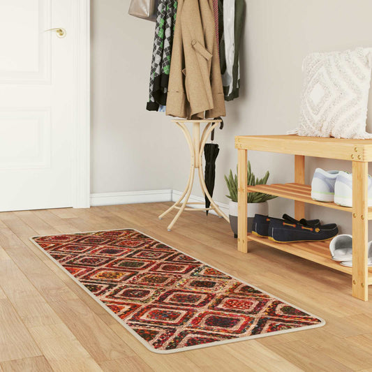 vidaXL Χαλί Runner MARSA Πολύχρωμο 50 x 150 cm Πολυέστερ και PVC