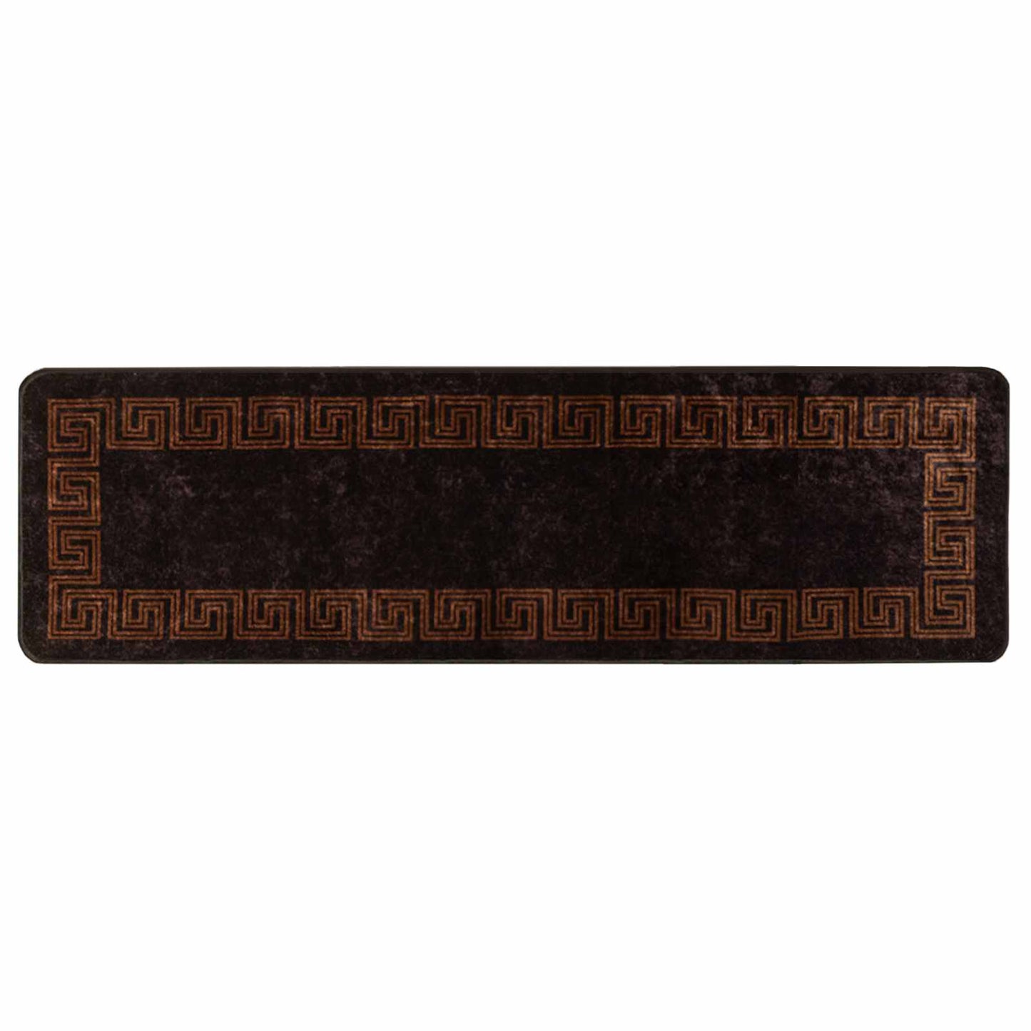 vidaXL Χαλί Runner MARSA Μαύρο 100 x 300 cm Πολυέστερ και PVC