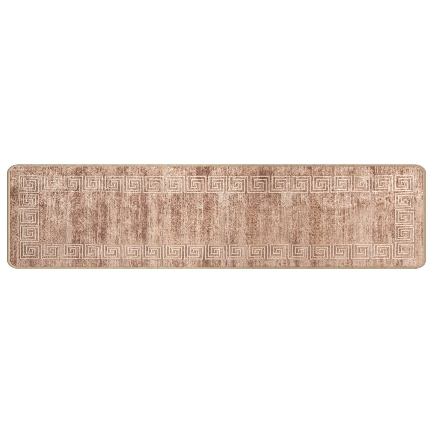 vidaXL Χαλί Runner MARSA Λευκός 50 x 350 εκ. Πολυέστερ και PVC