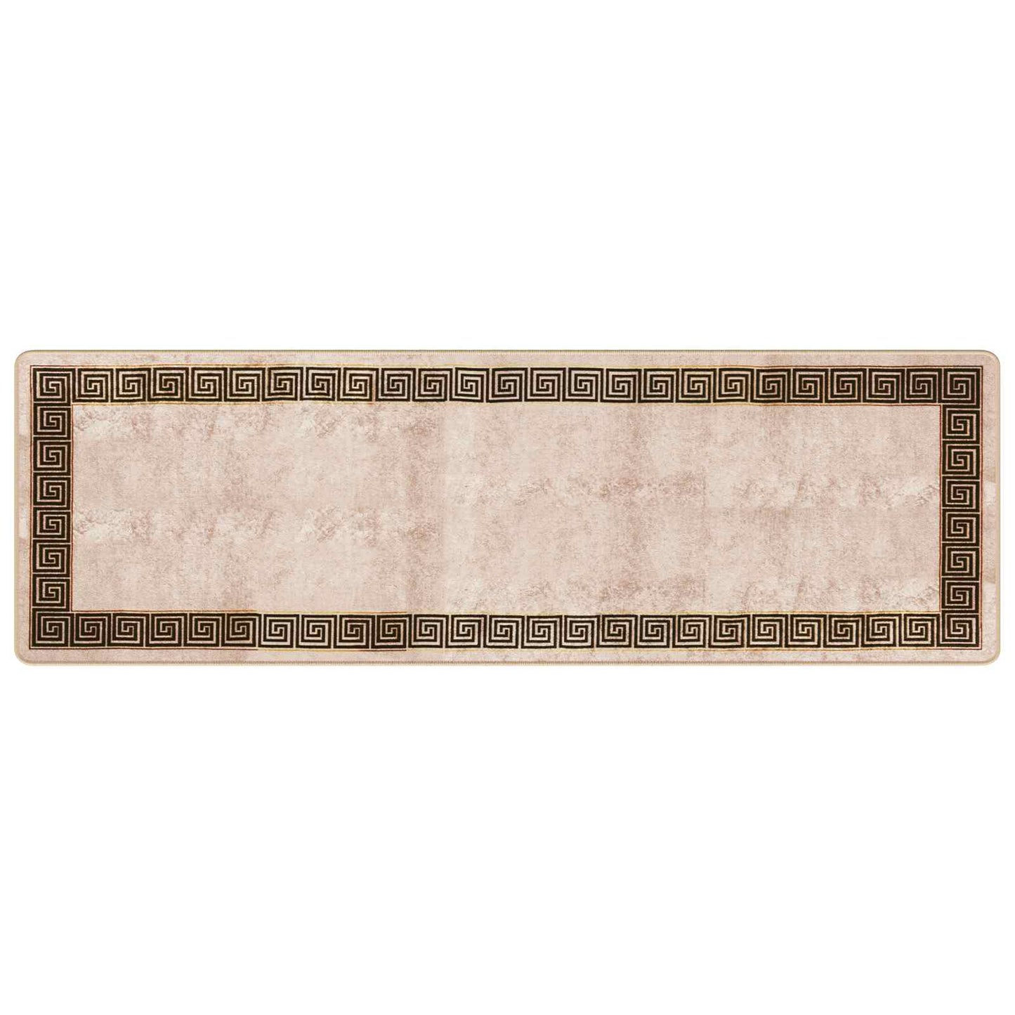 vidaXL Χαλί Runner MARSA Μαύρο 80 x 250 cm Πολυέστερ και PVC