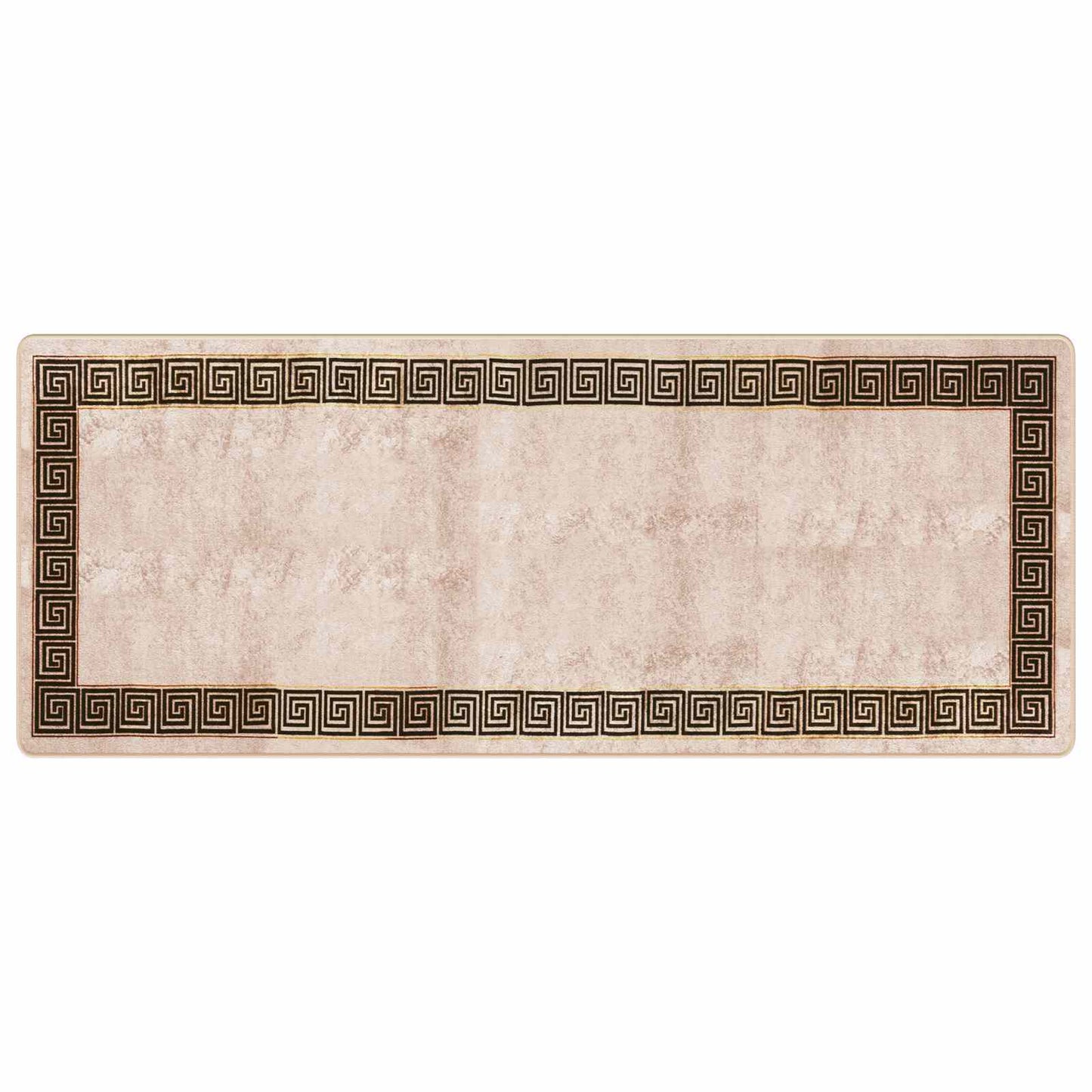 vidaXL Χαλί Runner MARSA Μαύρο 100 x 250 cm Πολυέστερ και PVC