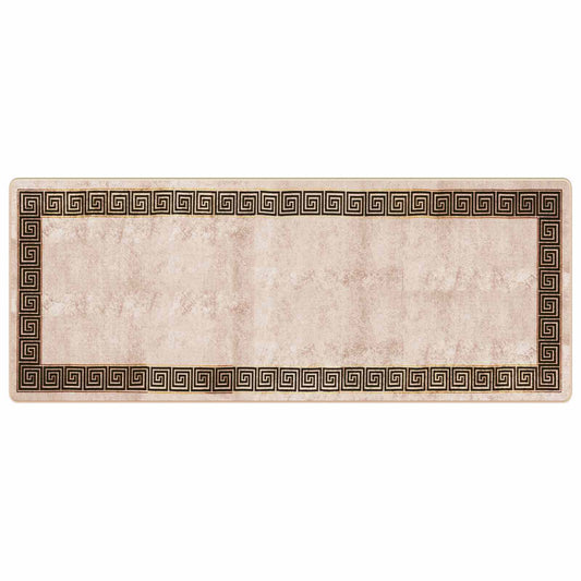 vidaXL Χαλί Runner MARSA Μαύρο 100 x 250 cm Πολυέστερ και PVC