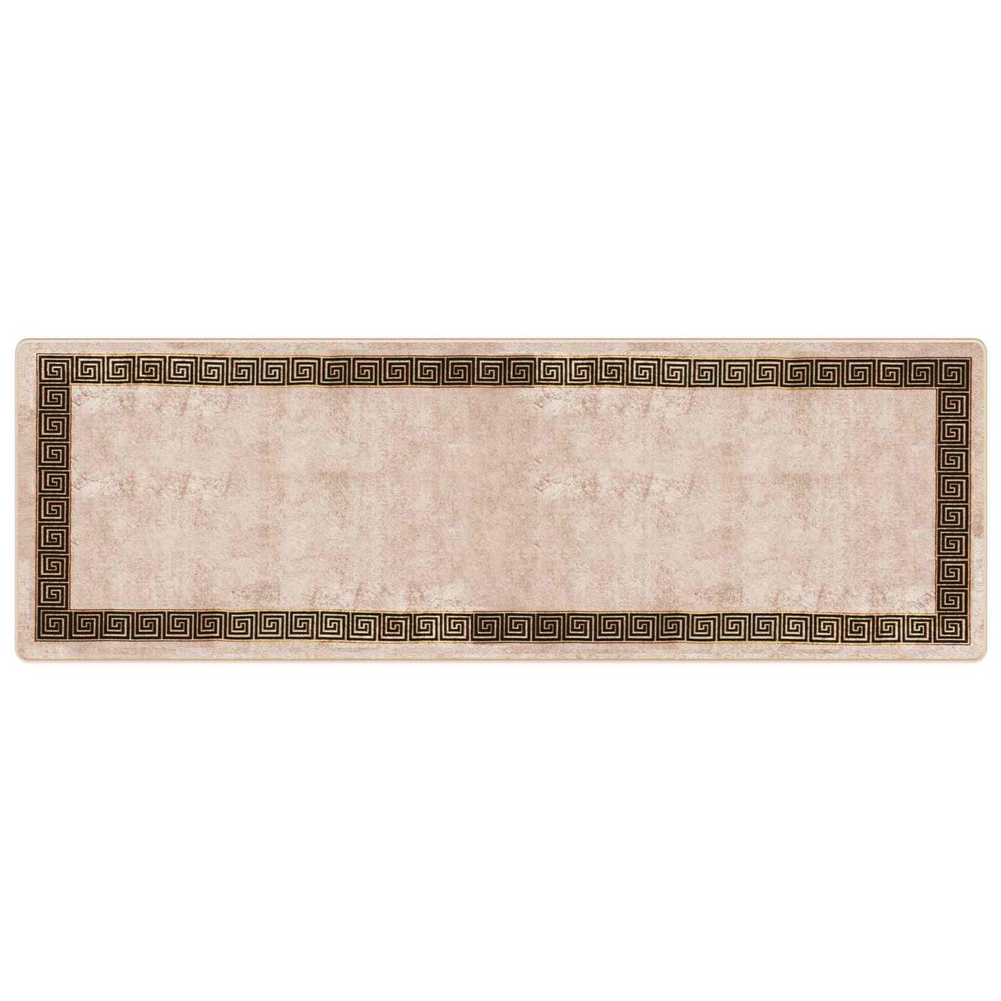 vidaXL Χαλί Runner MARSA Μαύρο 100 x 300 cm Πολυέστερ και PVC