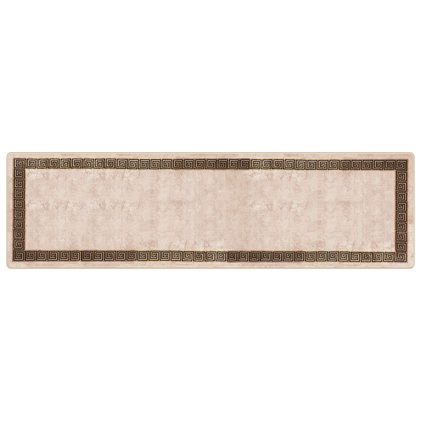 vidaXL Χαλί Runner MARSA Μαύρο 100 x 350 εκ. Πολυέστερ και PVC