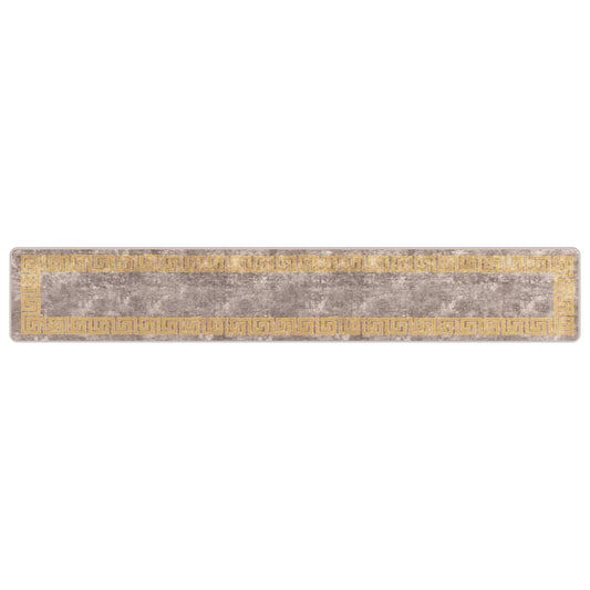 vidaXL Χαλί Runner MARSA Γκρι 50 x 300 εκ Πολυέστερ και PVC