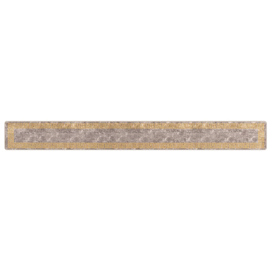 vidaXL Χαλί Runner MARSA Γκρι 50 x 450 εκ. Πολυέστερ και PVC