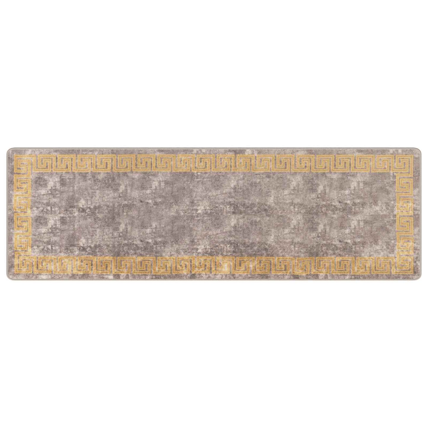 vidaXL Χαλί Runner MARSA Γκρι 80 x 250 cm Πολυέστερ και PVC